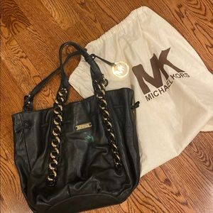 Michael Kors Leather Chain Bag
